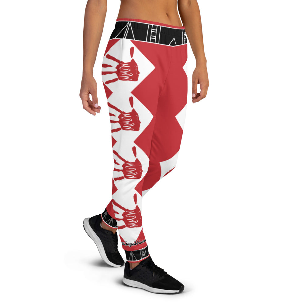 Red, Women's Leggings & Joggers