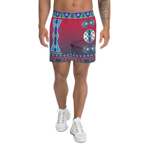 Patience Men's Magenta Recycled Athletic Shorts