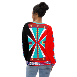 Courage Red Unisex Sweatshirt