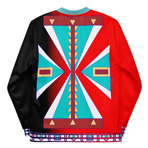 Courage Red Unisex Bomber Jacket