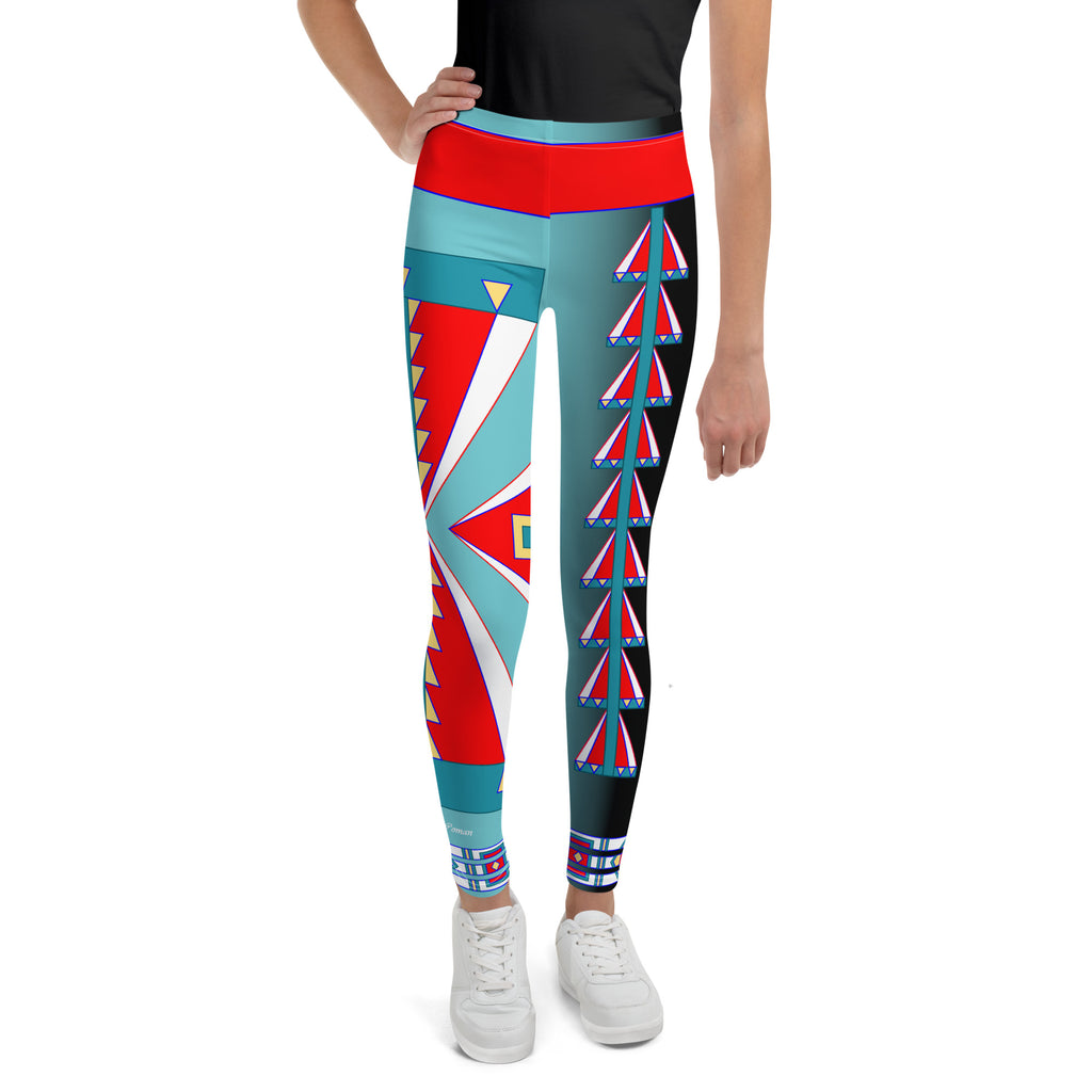 Courage Blue Youth Leggings