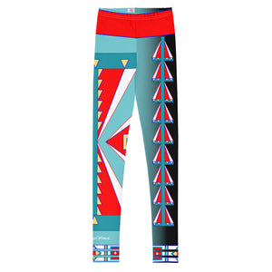 Courage Blue Youth Leggings