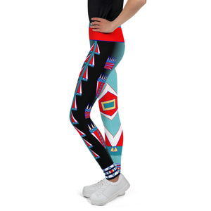 Courage Blue Youth Leggings