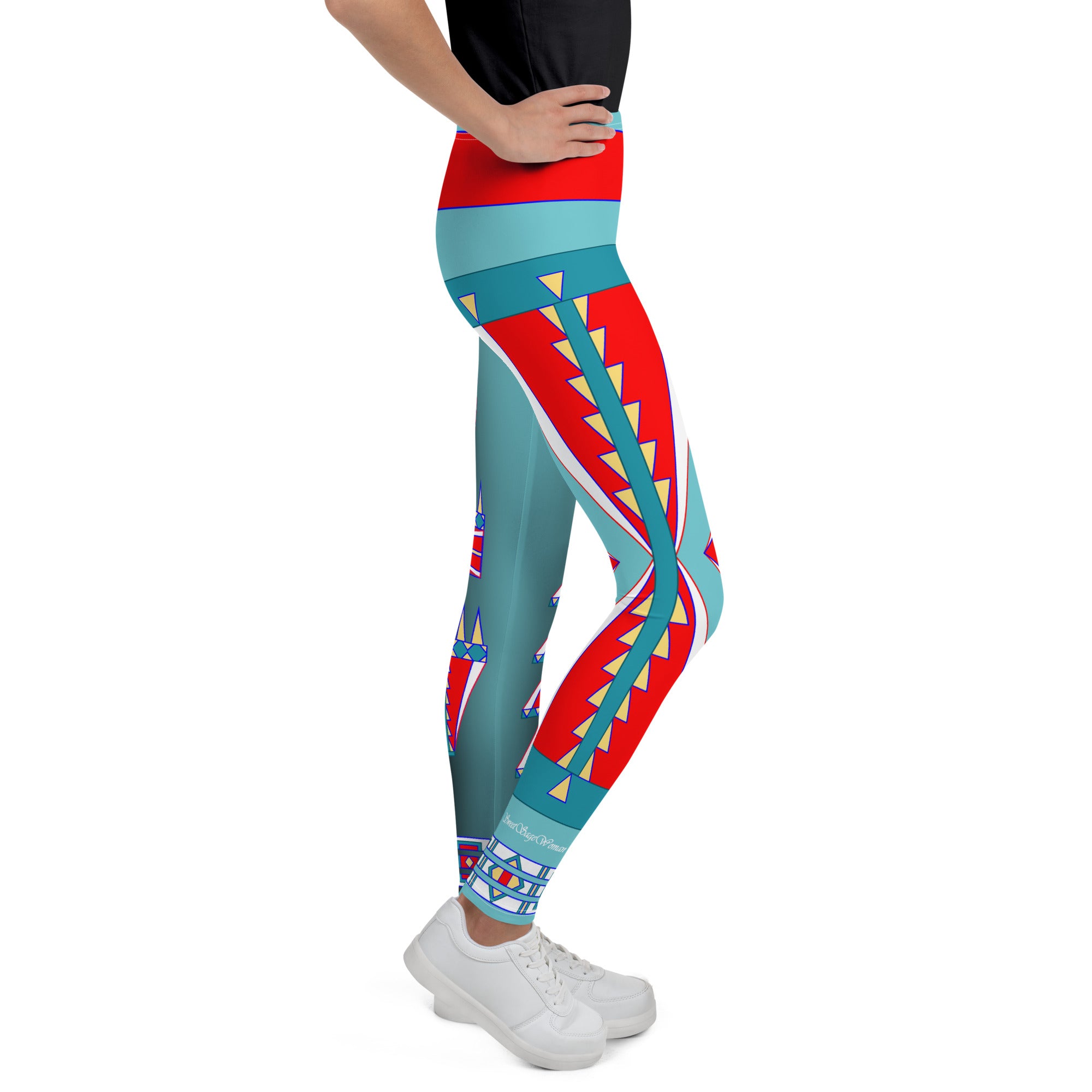 Courage Blue Youth Leggings