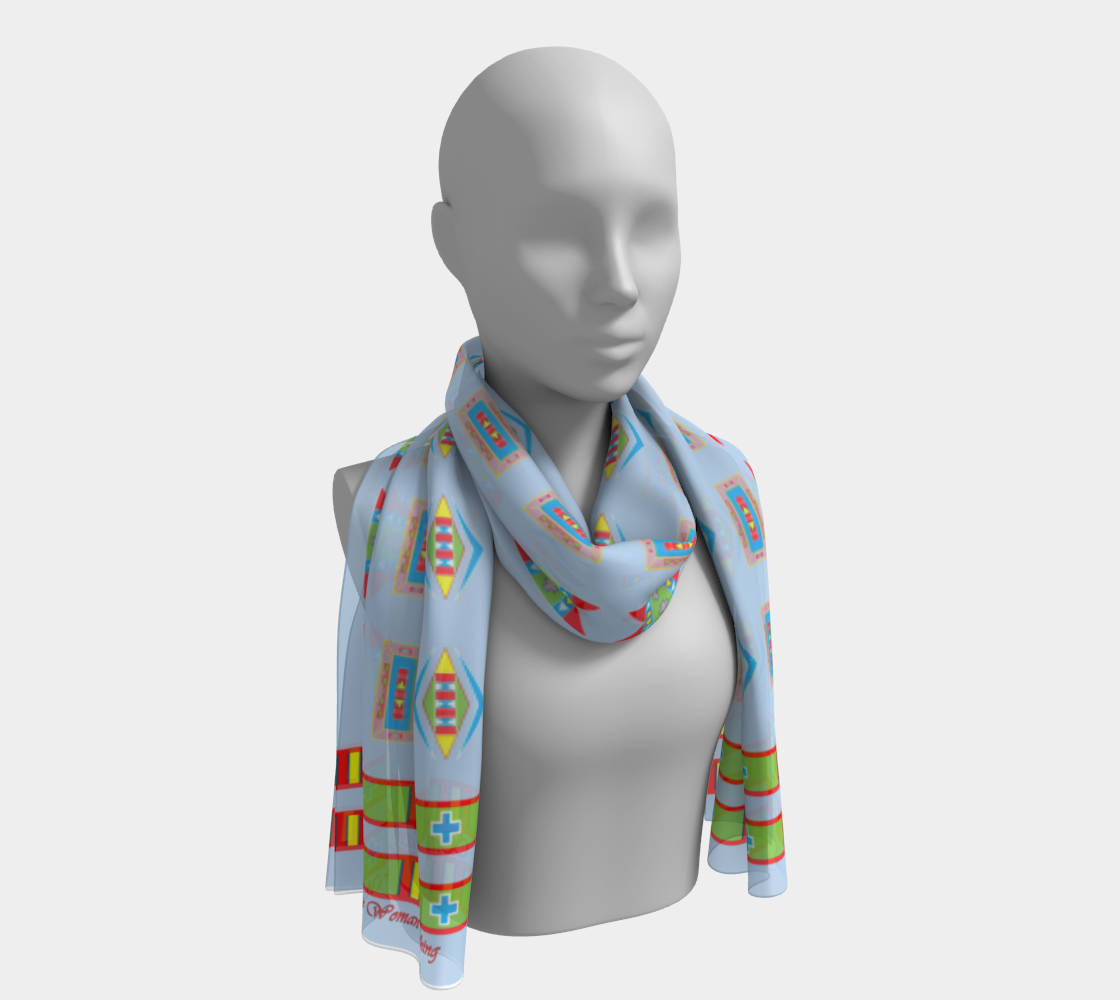 Baaalaxiileetash Long scarf