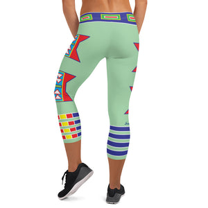 Live Green Ash Capri Leggings