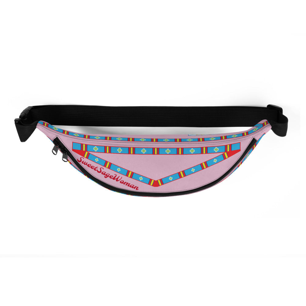 Hiitche Pink "I am Fearless" Fanny Pack