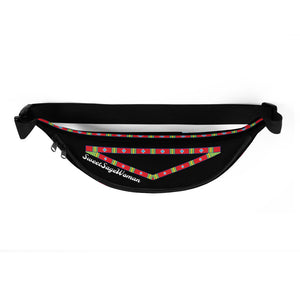 Shipite Black and Red "I am Fearless" Fanny Pack