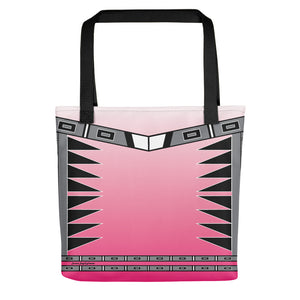 Centered Pink fade Tote bag
