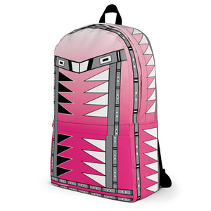 Centered Pink Fade Backpack
