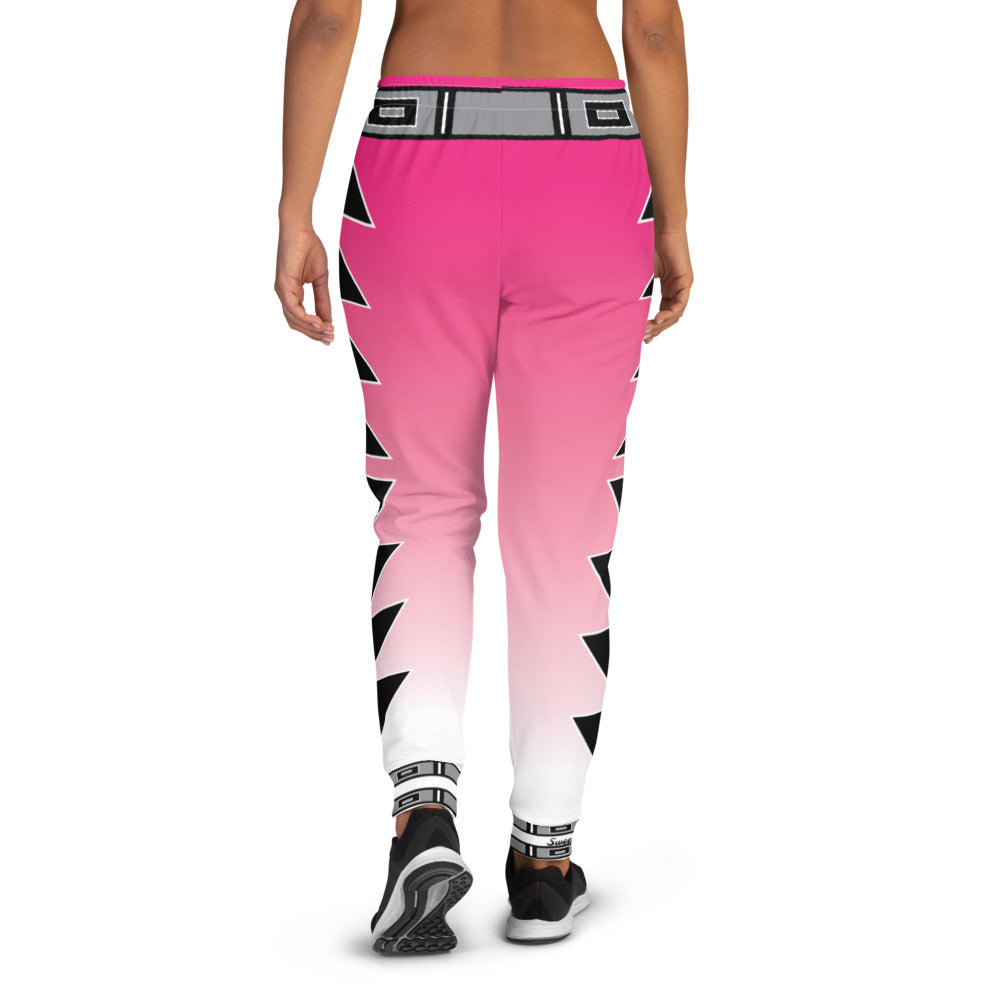 Centered Pink Fade Women's Joggers