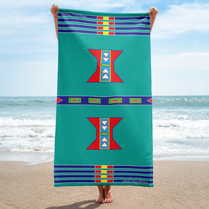 Live Turquoise Towel